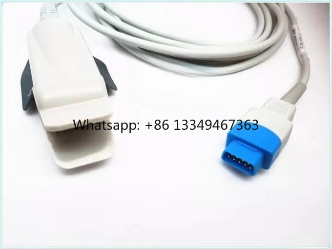 

Fast Trusignal Compatible DB9 9P Connector Spo2 Sensor Probe Adult Medical Consumables Stock