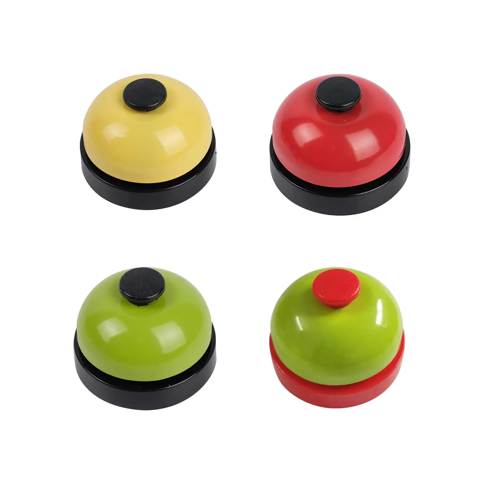Desk Bell Counter Bell for Restaurant Hotel Kitchen Bar Table Service Bell ABS Material Ring Bell for Kids School Office