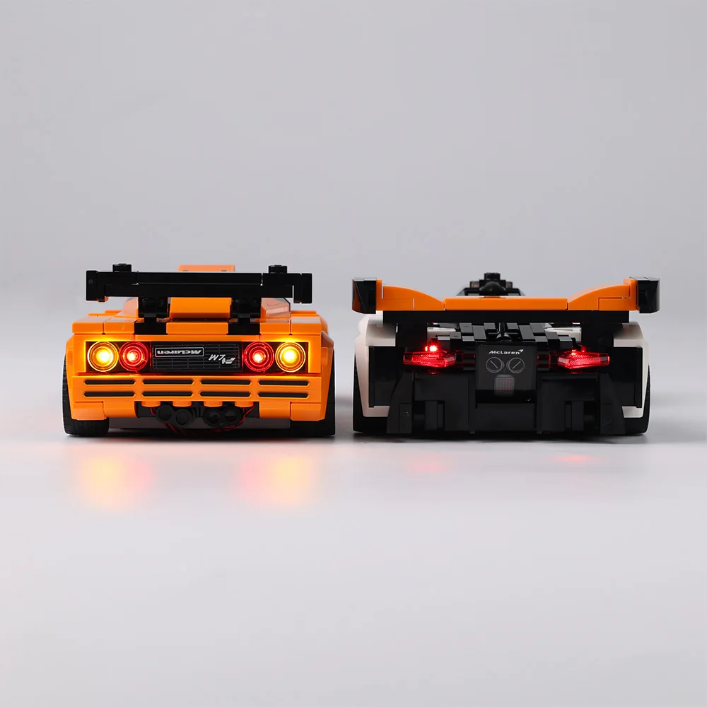 LED Light Kit For Speed Champions 76918 Solus GT & McLaren F1 LM Sport Car Building Lighting Set Not Included Bricks