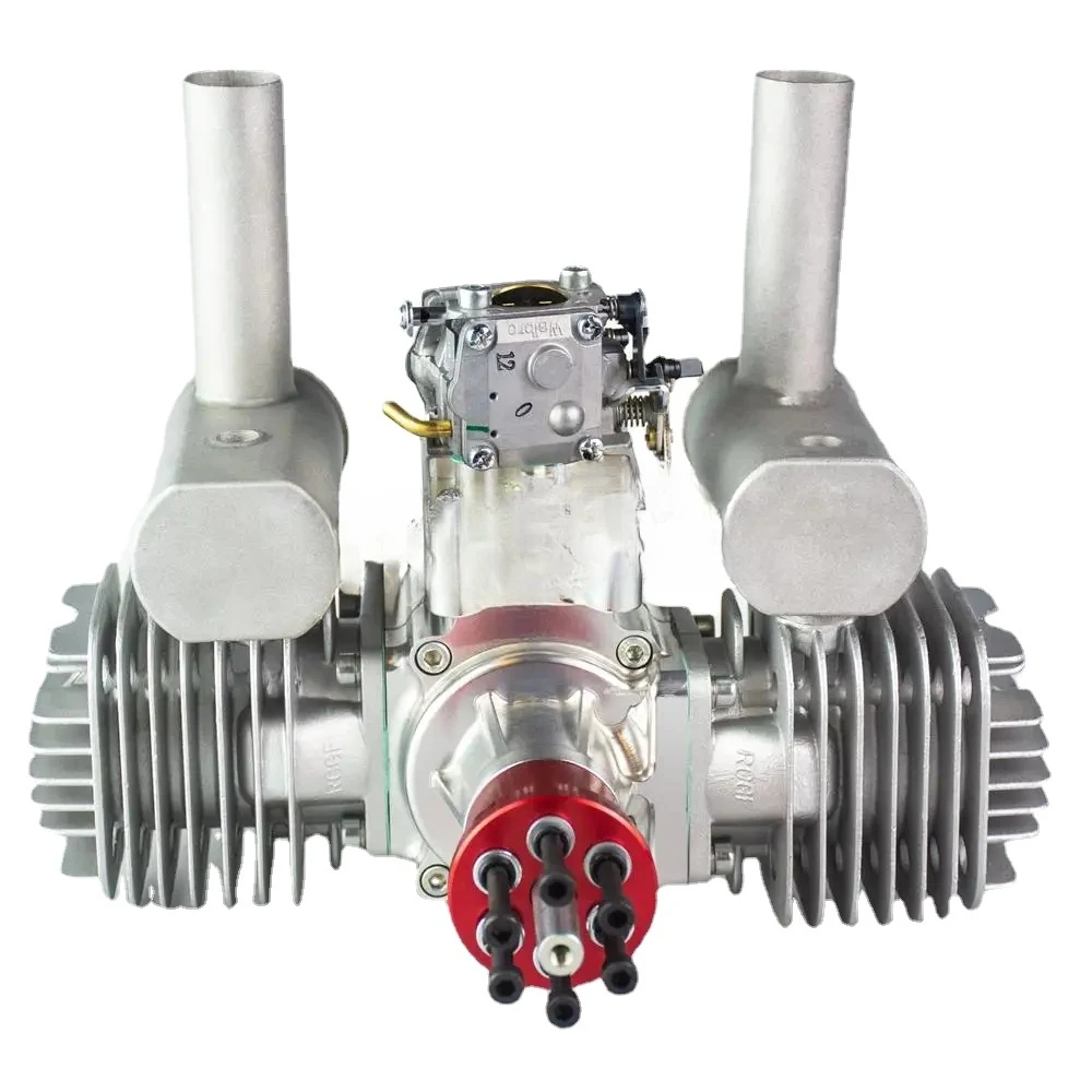 FOR  Dual Cylinder Petrol/Gasoline Engine for RC Airplane, New Version, 120CC, Original