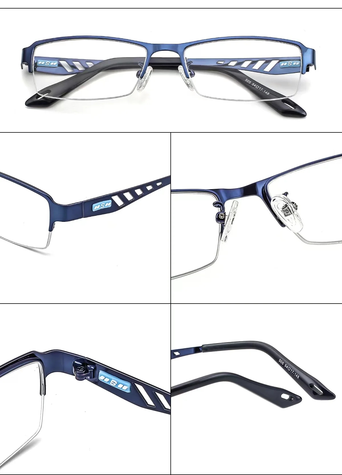 Photochromic Eye Glasses Men Women Myopia Eyeglasses Finished Glasses Students Short Sight Eyewear 0 +0.5 +1 +1.25 +1.5 +1.75 +6 image 6