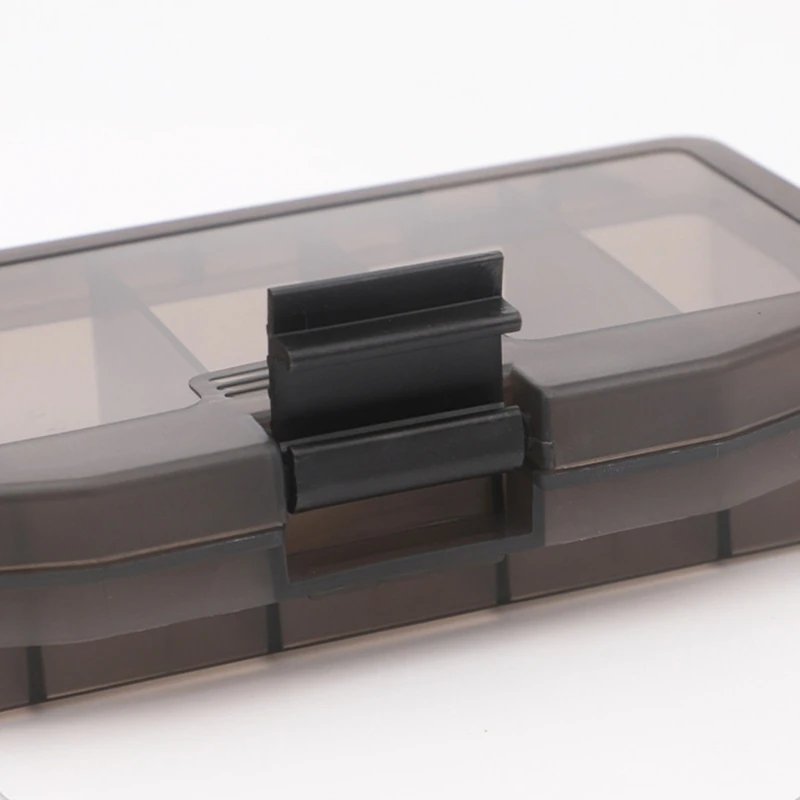 Y1UB Clear Fishing Tackle Box Storage Case Fishing Lures Bait Hooks Storage Box image 2