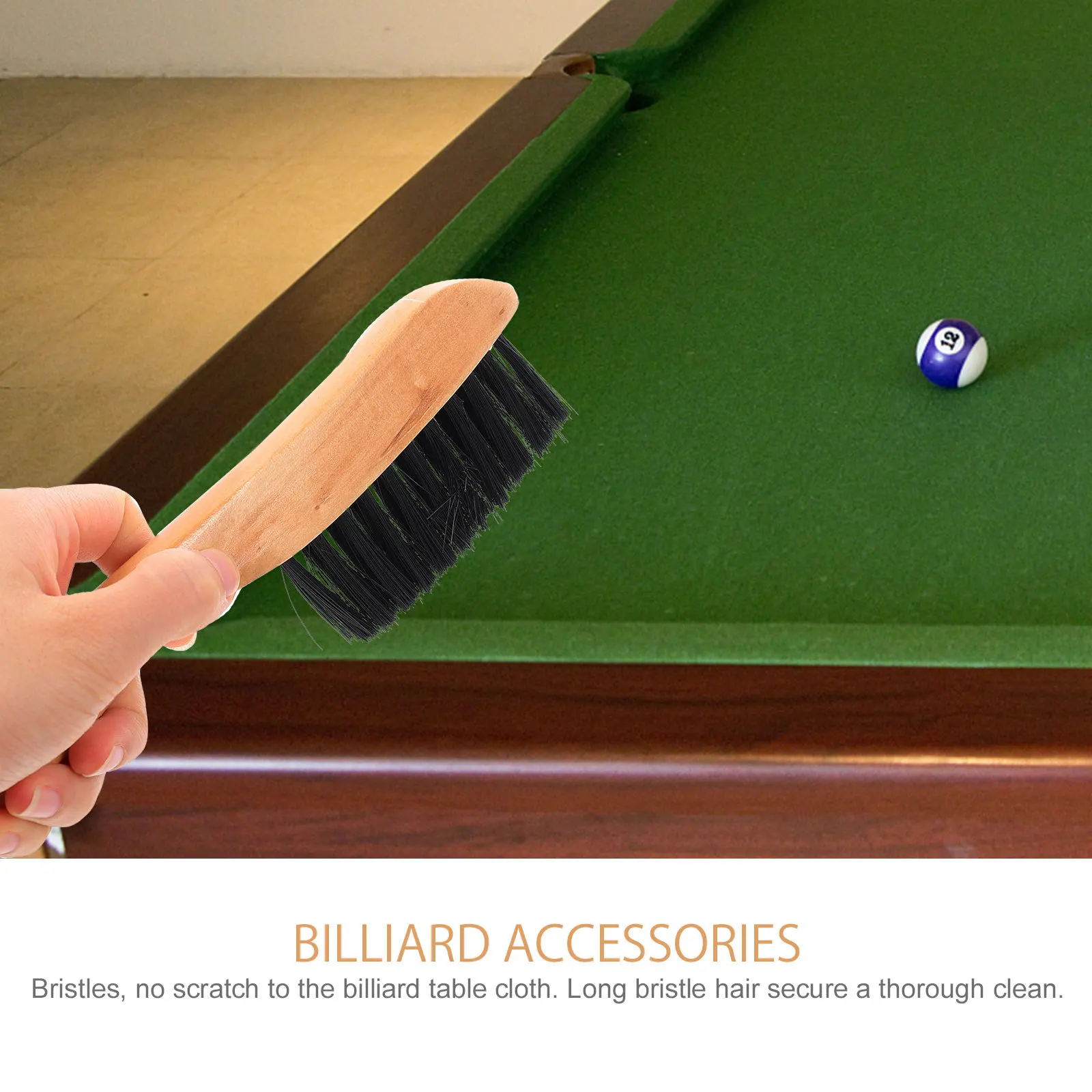 

1 set 1 Set Billiard Table Cleaning Kit With Dual-Length Bristles For Deep Clean No Scratch Pool Table Brush Tool Accessories