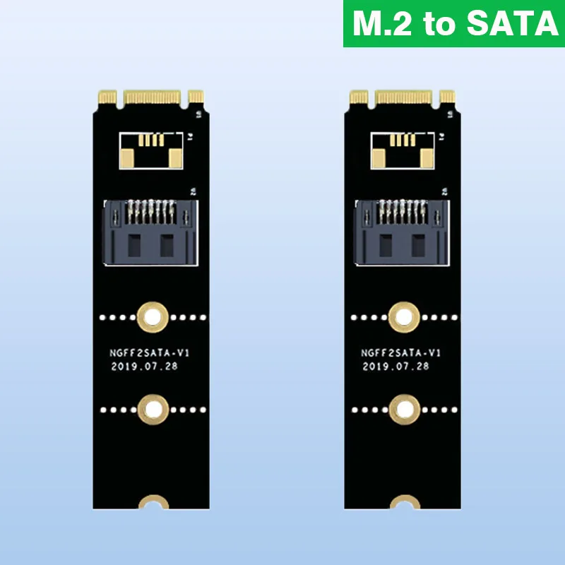 

Материнская плата M.2 ngff в SATA адаптер карта для жесткого диска M2 SATA 2240 2260 2280