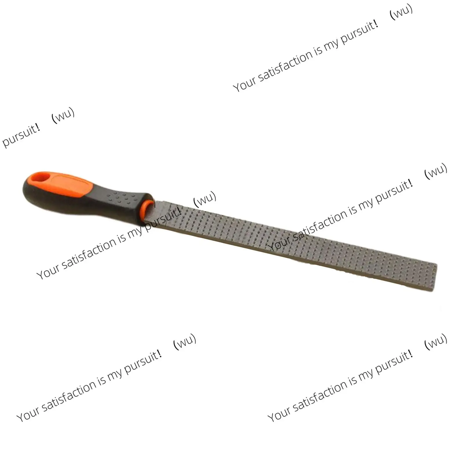 Portable wooden file, comfortable non-slip handle, flat/semi-circular and round deburring DIY