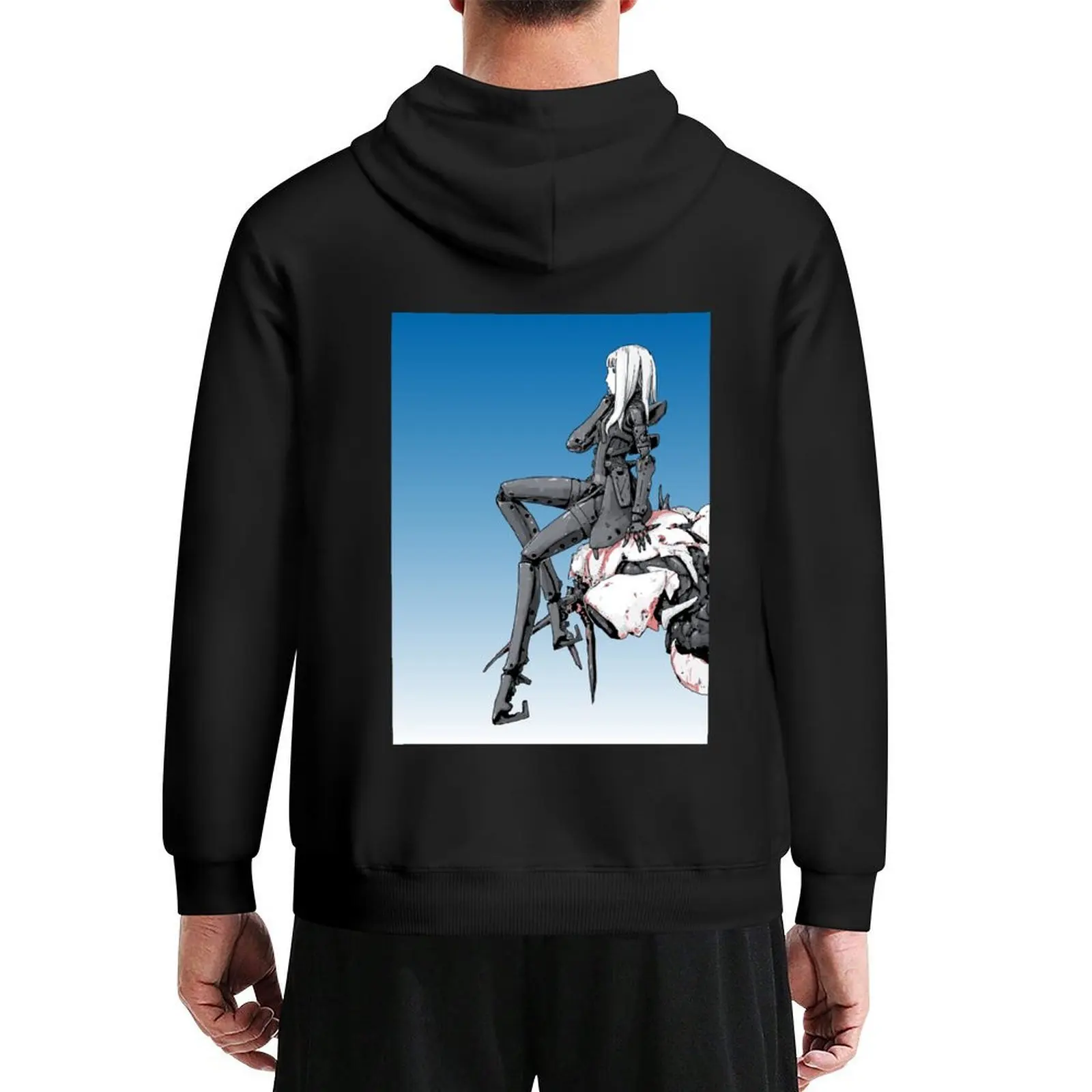 

Cibo from BLAME! (Without Lines) Hoodie graphic t shirts men men wear autumn jacket men autumn clothes hoodie