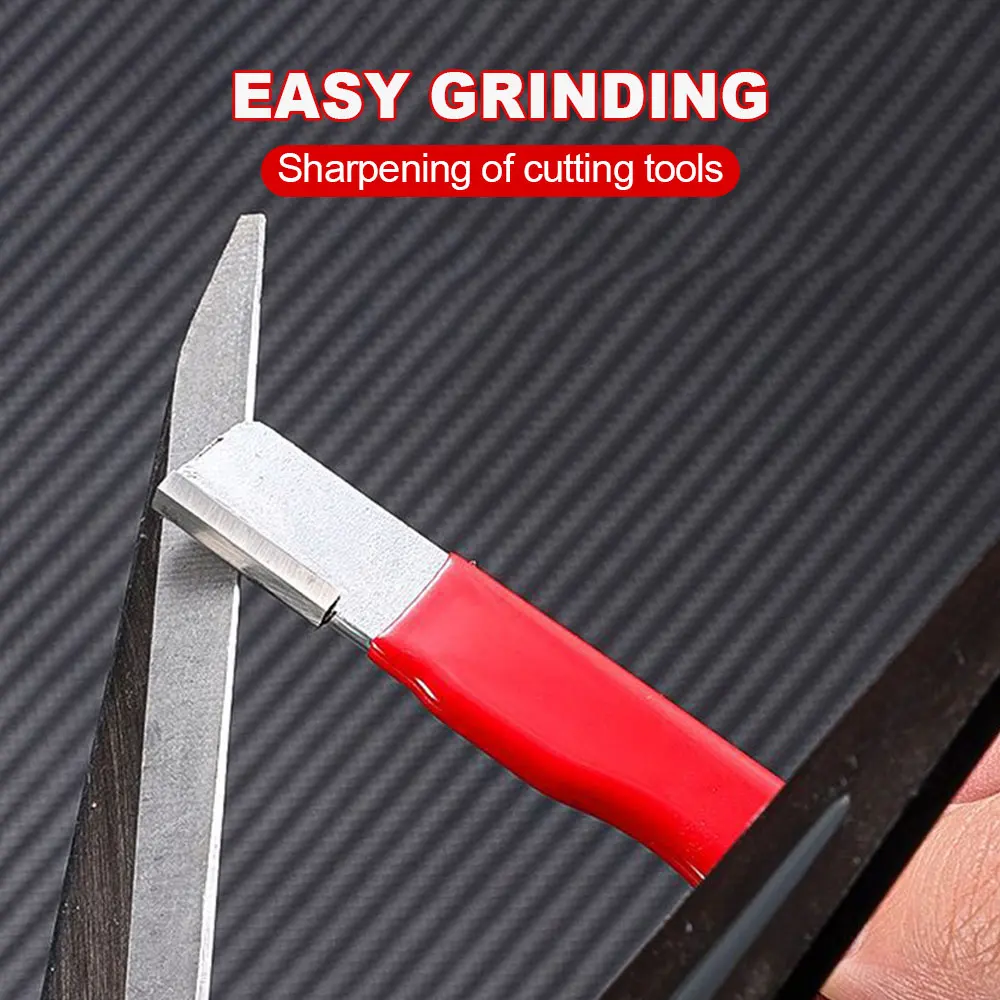 Pocket Sharpener Diamond Knife with Lid Sharpening Stone Kitchen Tool Professional Handheld Grindstone Knife Fast Sharpeners