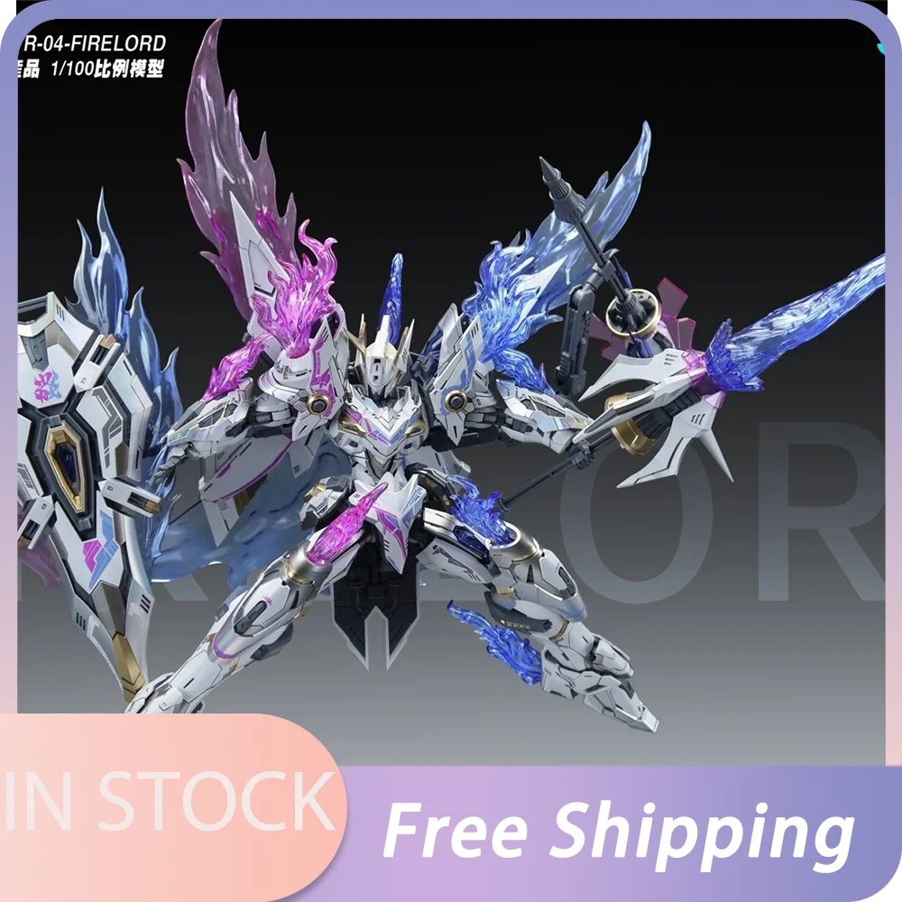 

In Stock 1/100 Snaa Yr04-Firelord Figures Huanyan Soul Yan Emperor Action Figurine Standing Model Kit Movable Plastic Room Toys