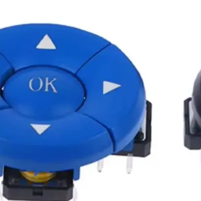5 Way Direction Combination Switch With Arrow OK Button For A14 Cap B3F 4055 For SMD Tactile Taster Control Switch Black Blue