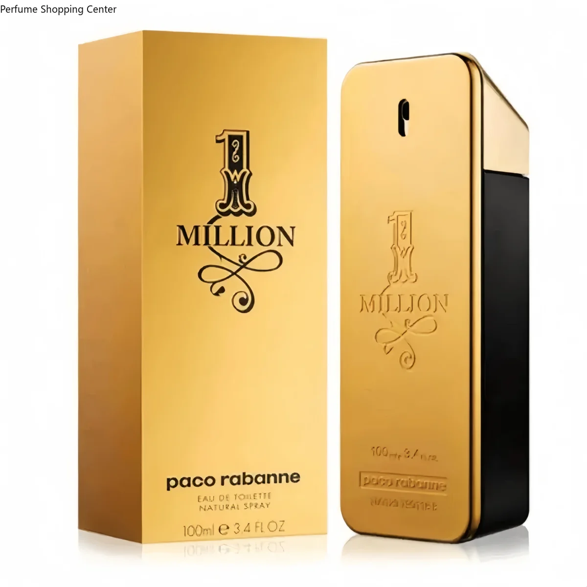 1 millón de Paco Rabanne For Men Eau De Toilette TESTER 3.4 fl oz 100 ml Fragancia duradera, regalo de Navidad