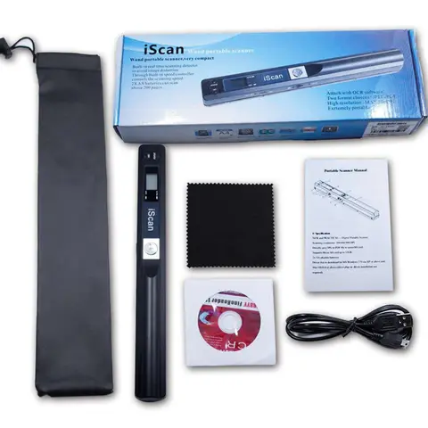 A12E-Portable Scanner Driver-Free Large-Capacity A4 Scanner Suitable For Scanning And Saving Books, Newspapers And Documents