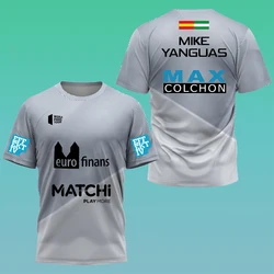 2024 Men's Women's Tennis T-shirt Breathable Badminton Sportswear Quick-drying Short-sleeved Running Tops Boutique Apparel