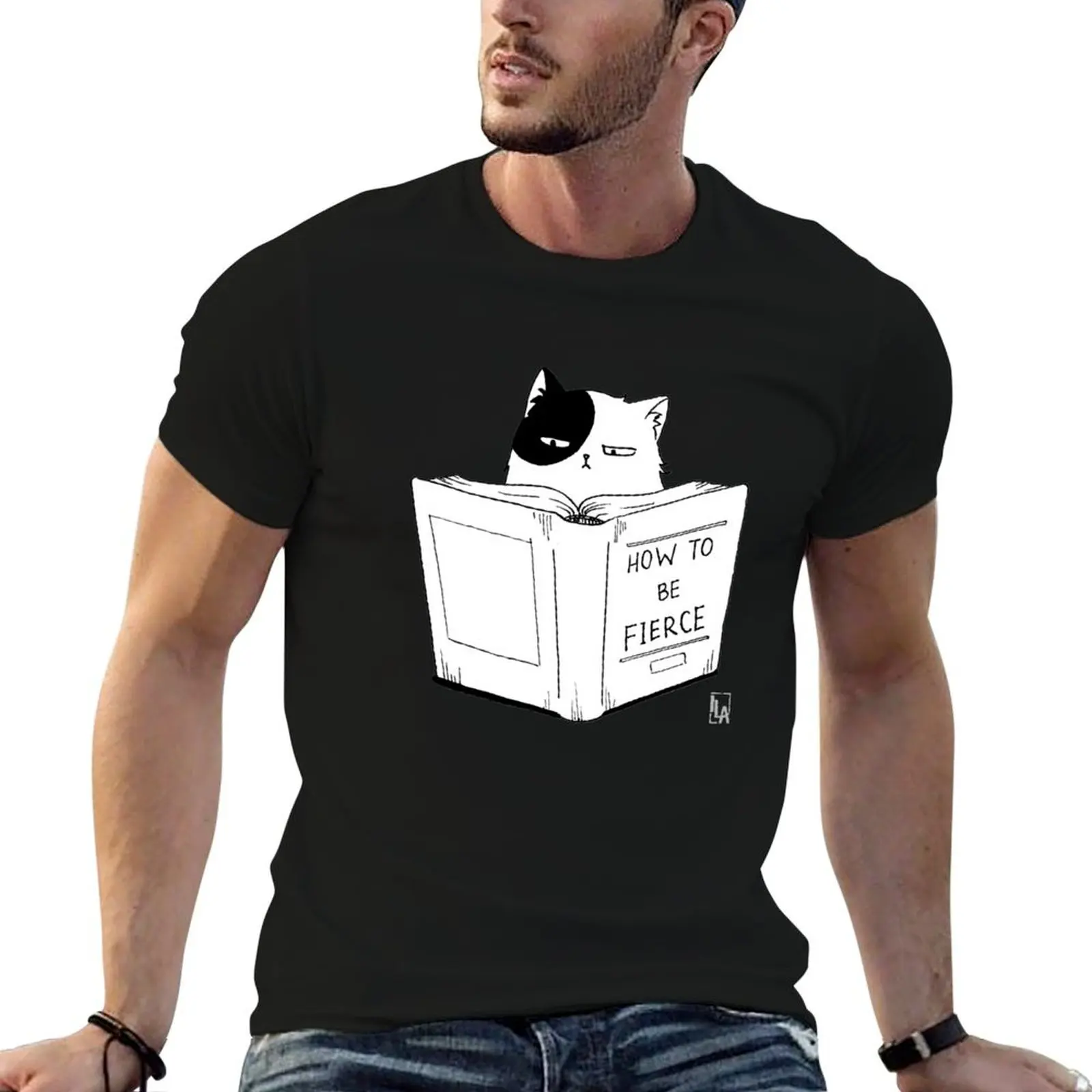 

100 cotton fierce t shirts man t shirt T-Shirt for anime How percent to oversize be