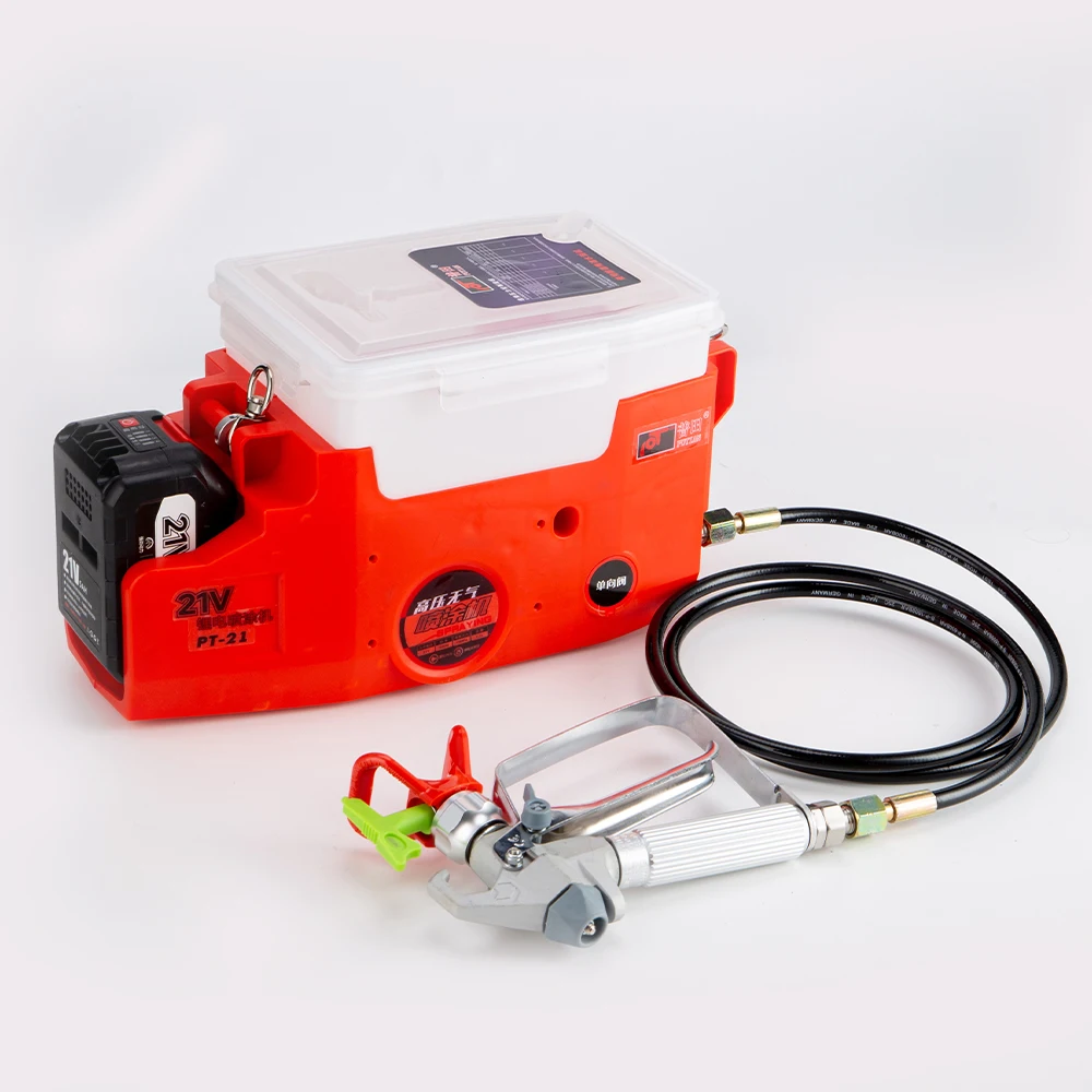 Mini Battery-Powered Air Compressor Car Paint Nano Water Low Pressure Atomization 500W 1700ml Automatic Spray Gun