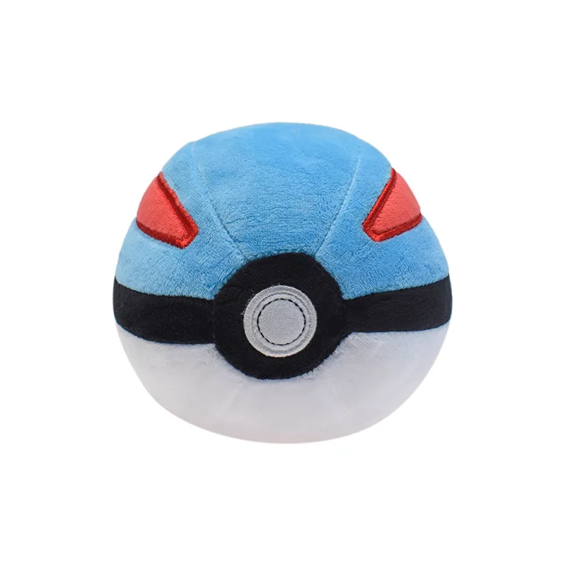Pokeball Plüsch Master Ball Poke Ball Great Ball Beast Ball Dusk Ball Hisuian Ultra Ball Spielzeug für Kinder Kinder Weihnachtsgeschenk