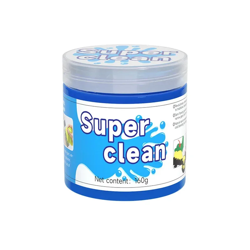 160G Super Dust Clean Clay Dust Keyboard Cleaner Slime Toys Cleaning Gel Car Gel Mud Putty Kit USB for Laptop Cleanser Glue