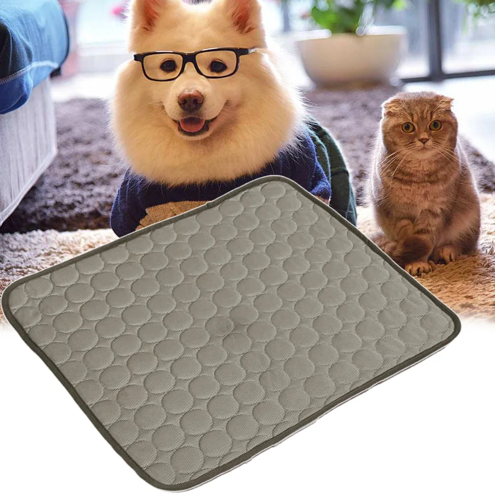 

Summer Mat Pads Soft Breathable Dog Summer Kennel Bed Cat Kennel Self Cooling Pet Blanket Outdoor Indoor Pet Supplies
