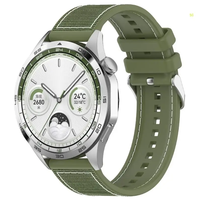 สร้อยข้อมือแบบปรับได้ Watchband Sweatproof Breathable Soft สำหรับเพศ Dropshipping