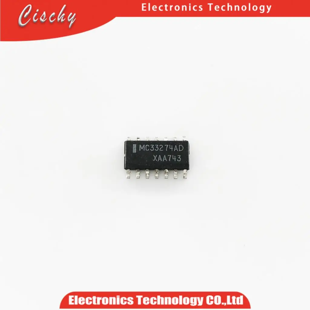 5pcs/lot MC33274ADG MC33274 MC33274AD SOP-14 In Stock