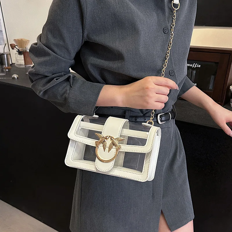 

2026 New Vintage Swallow Bag Classic Chain Strap Small Square Shoulder Bag Crossbody Purse Designer Fashion High Quality