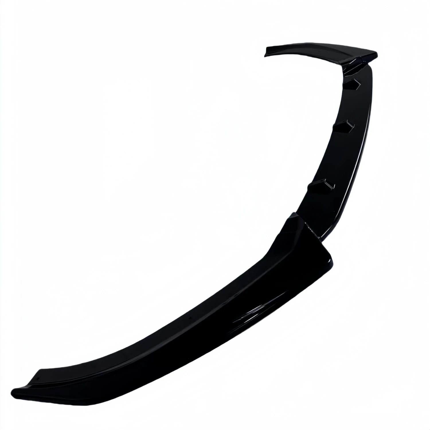 Gloss Black Car Front Bumper Lip Splitter For Audi A3 8V S-Line S3 Facelift 2017-2020 Saloon/Sportback Not For Standard Bodykits view 5