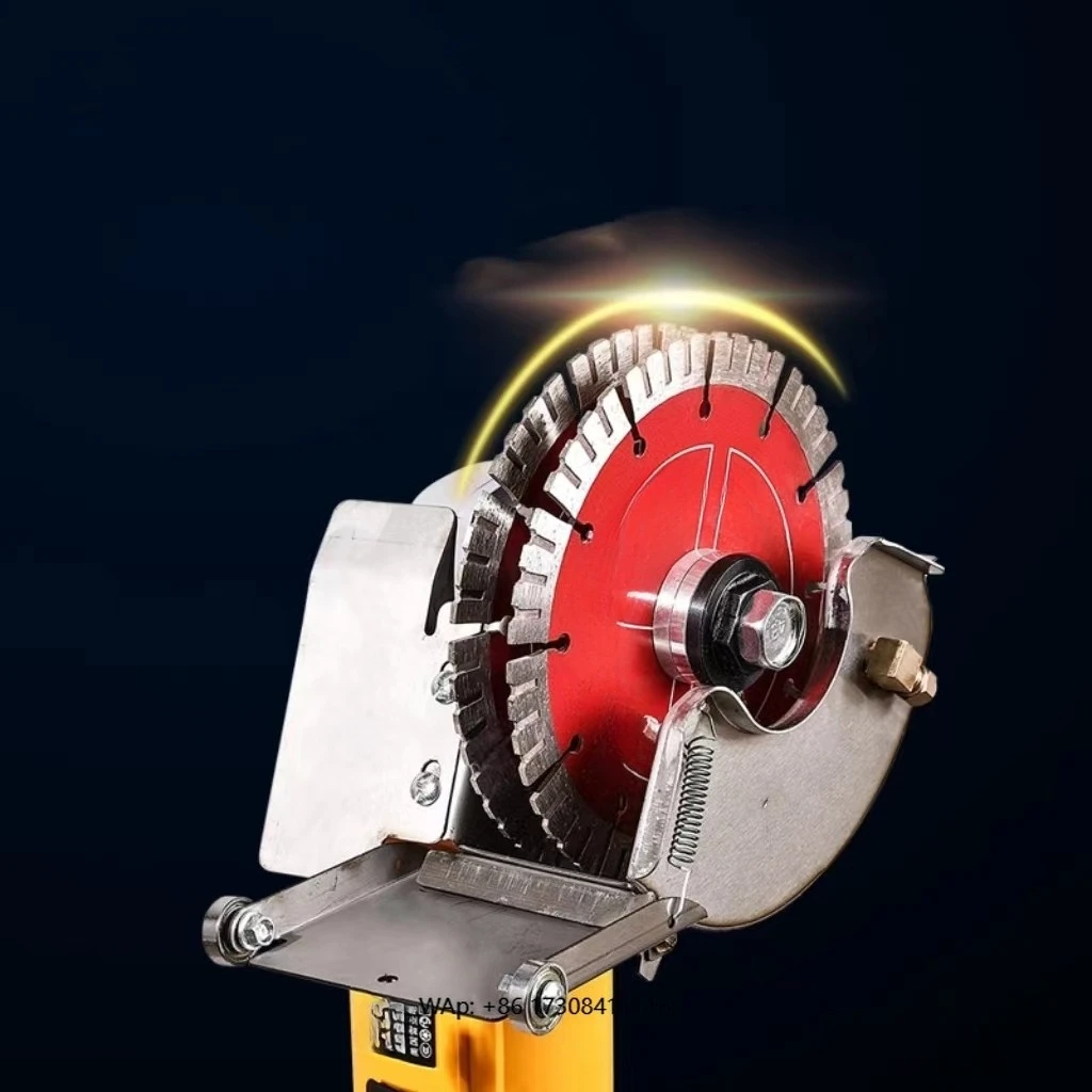 

2200W Wall Chaser Grooving Cutting Machine Double Blades Wall Slotting Machine Wall Cutter