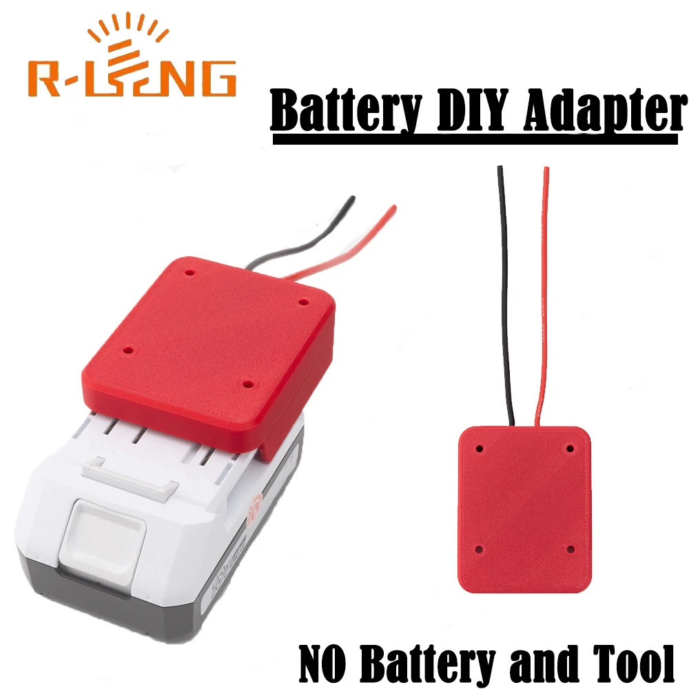 

Power Wheel DIY Battery Converter Adapter for Makita G Series Lithium Battery 14AWG for Rc Car Rc Truck,DIY use(NO Battery )