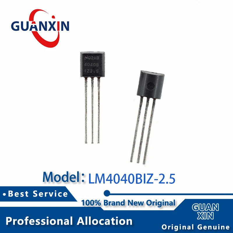 

100% New LM4040BIZ-2.5 TO-220-3 Marking 4040BIZ2.5 LM4040