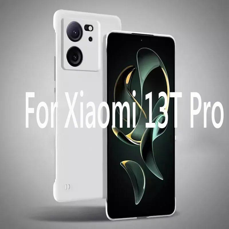 Frameless Slim Matte Hard PC Back Cover Case For Xiaomi 13T Pro Xiaomi13T Pro 5G ShockProof Fundas Coque