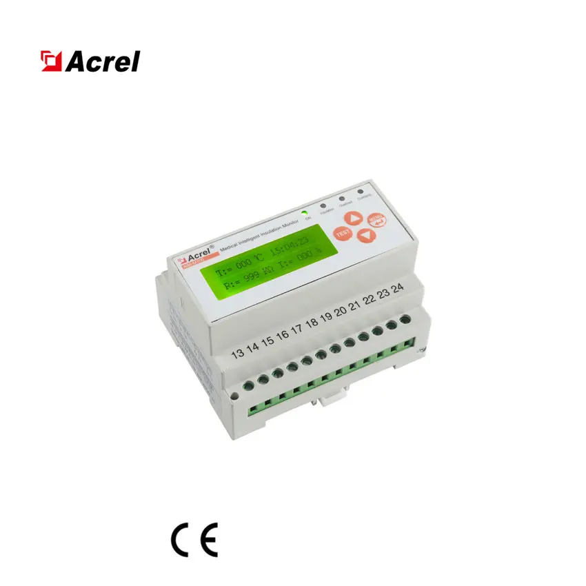MSAcrel AIM-M100 Healthcare Facilities Monitoring Digital Insulation Resistance Tester Meter for Medical IT System CE Certificat