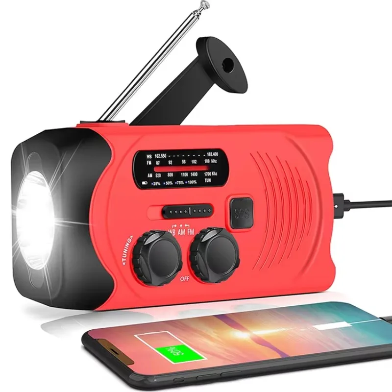 2000mah-portable-rechargeable-emergency-solar-hand-crank-radio-with-led-torch-am-fm-emergency-noodradio