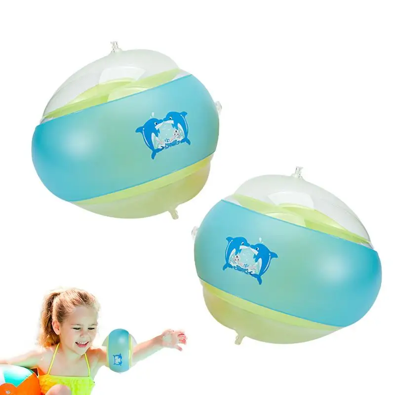 Anneaux de bras de flotteur gonflables portables, manches de cercle de flotteur, accessoires d'entraînement de natation