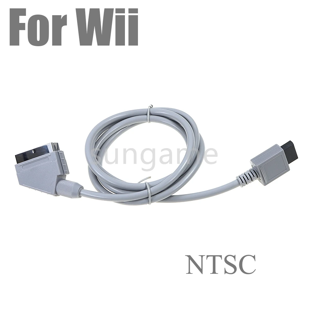 1pc for WII WIIU 1.8m Scart RGB Video Cable Cord for Wii NTSC Game Console HDTV Cord view 5