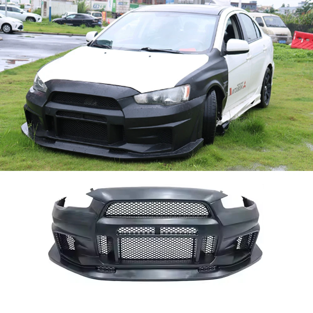For Mitsubishi Lancer Upgraded Varis Rod Bumper Housing SKOUIO-GZ-09 Automotive Front Bumper Cover Case