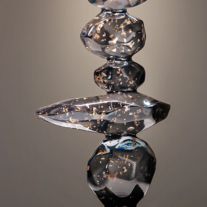 ديكور المنزل تمثال الوقت لتشغيل الديكور الراتنج غرفة المعيشة خزانة مشروبات تلفزيون خزانة مكتب سطح المكتب ديكورات مخصصة #4