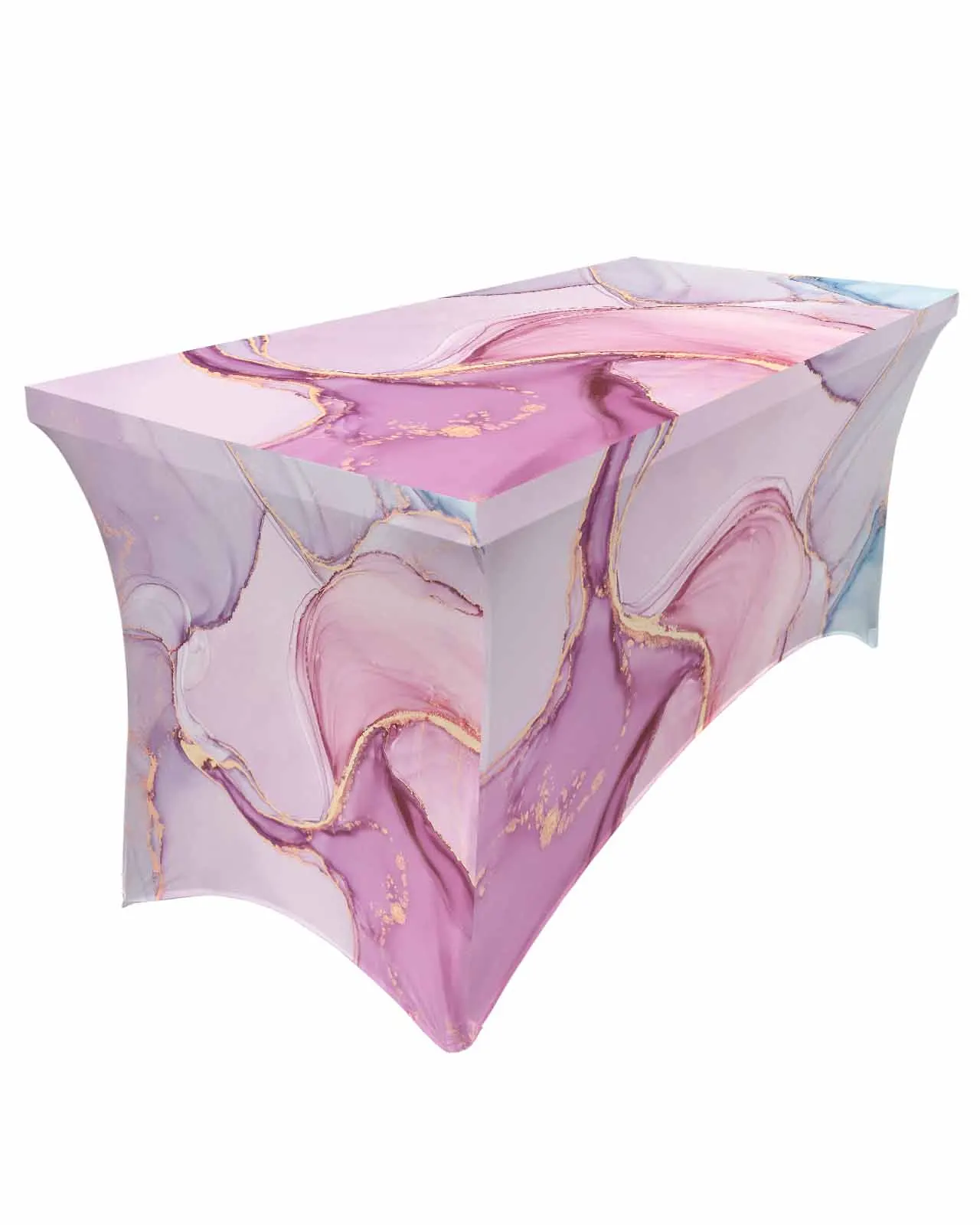 

Marble Gradient Pink Table Skirt Wedding Decoration Home Birthday Party Table Skirt Dessert Table Cover Home Decor