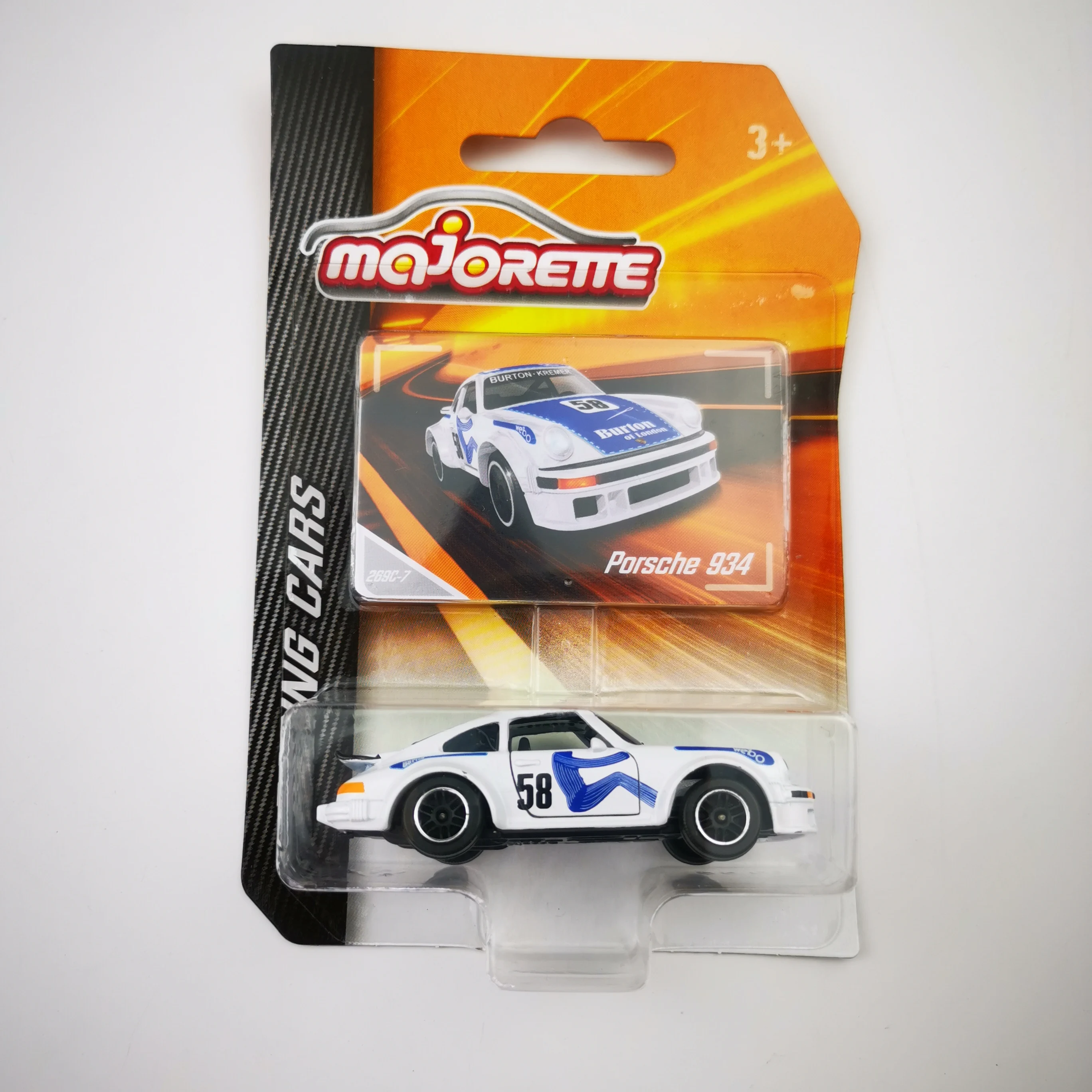 Majorette Racing Cars PORSCHE 934 1/64 Metal Die-cast Model Toy Vehicles