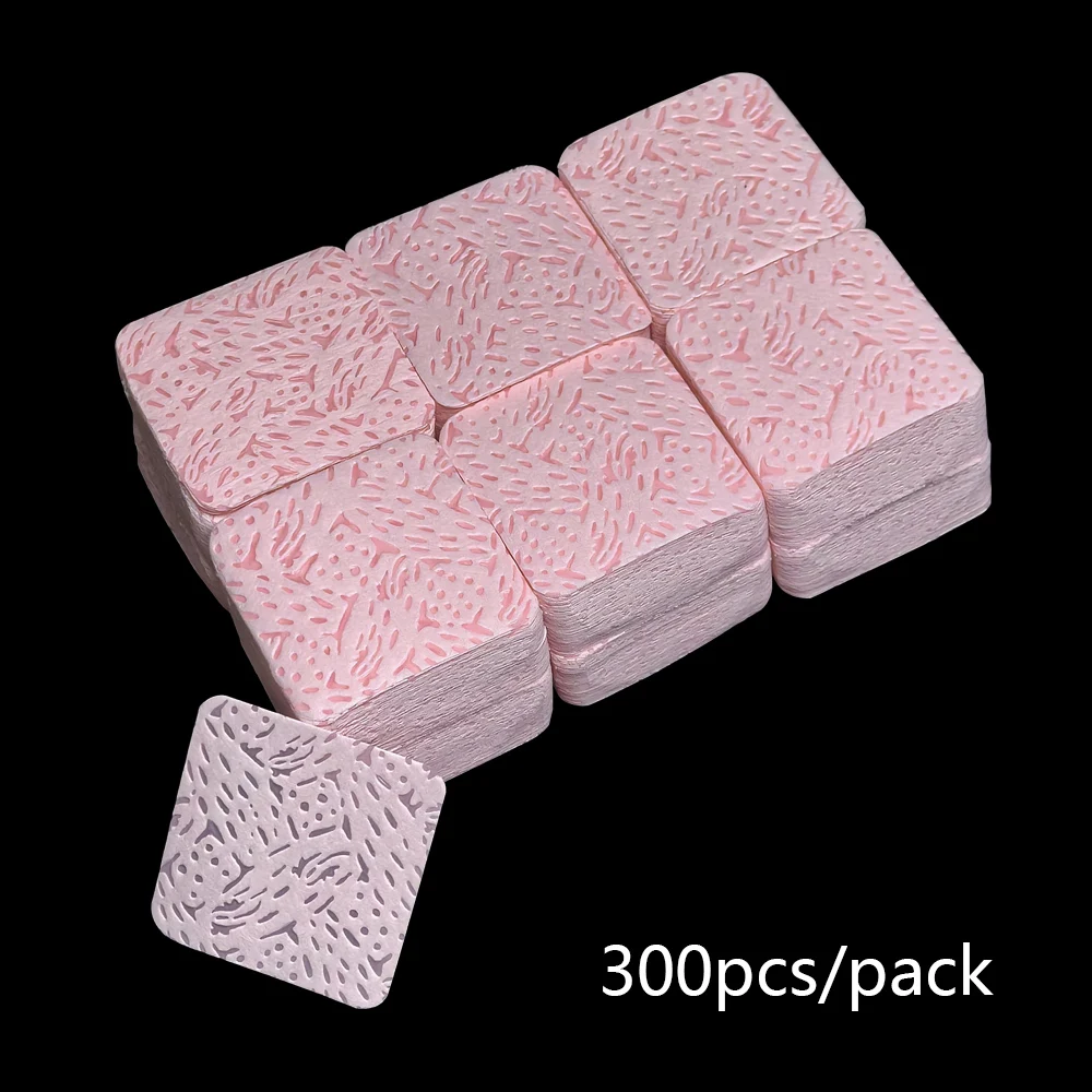 Fusselfreie Nageltücher, 300/200/100 Stück, Nagelzubehör, Nagellackentferner, Tücher, saugfähiges, weiches Entfernungswerkzeug für Nagelkunst