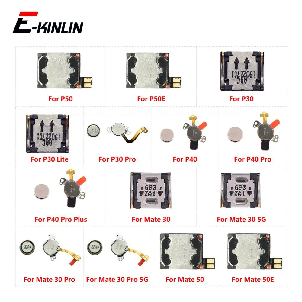 Ear piece Speaker Top Front Earpiece Sound Receiver For HuaWei Mate 30 50 50E P30 P40 Pro 5G P50 P50E Repair Parts