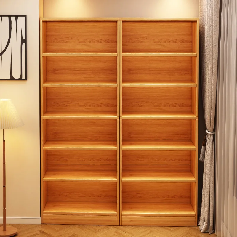 

Bookcase floor-to-ceiling shelf integrated bookshelf against the wall whole wall student household bay window locker