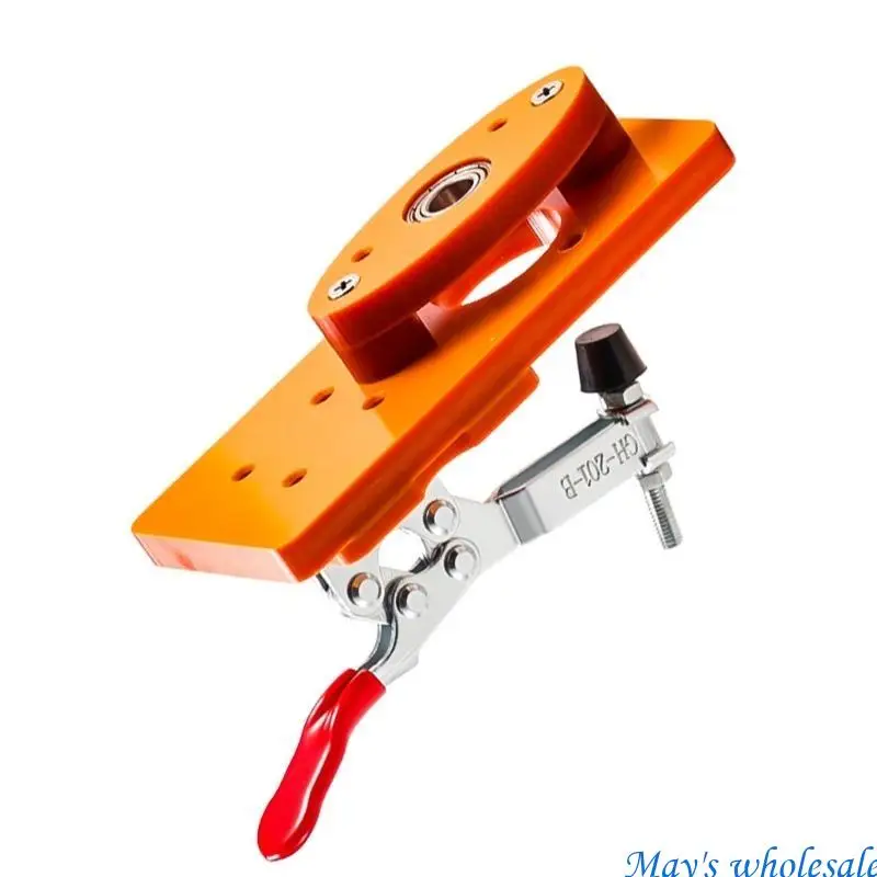 

Shanks Woodworking Hinges Jig Drilling Hole Puncher for Hinges Hole Making 448A