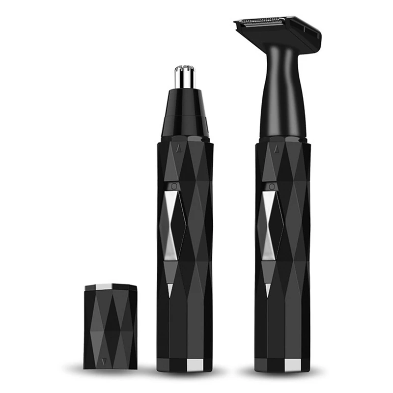 AA20-2In1 Electric Ear Nose Trimmer For Men's Shaver Rechargeable Hair Removal Eyebrow Trimer Safe Lasting Face Care Tool Kit