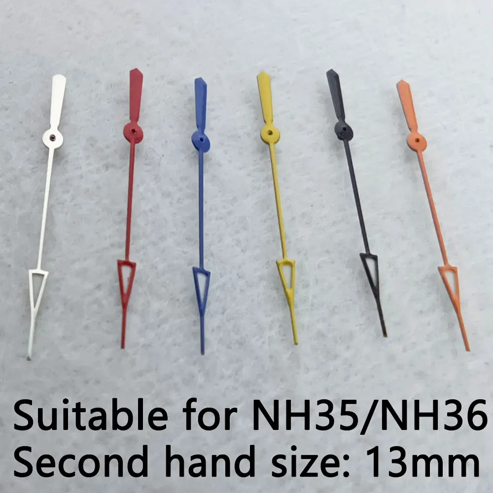 

13m watch hands nh h 35 nh36 hands Green luminous pointe watch accessories replacement parts watch second hand Movement pointer