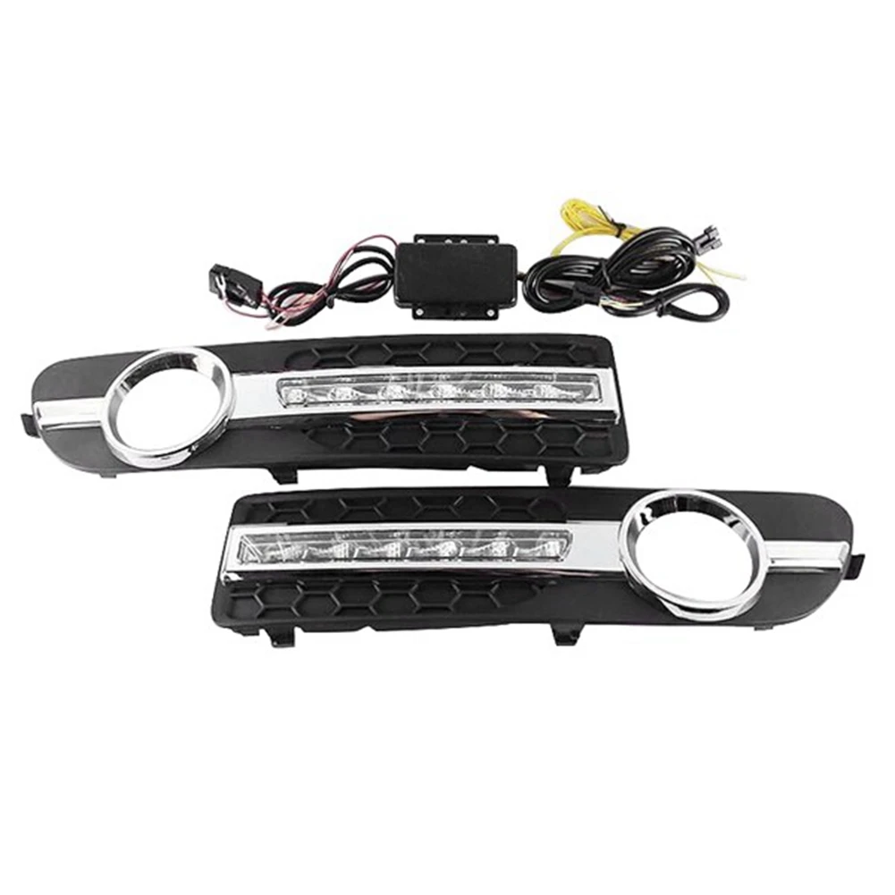 

LED DRL Daytime Running Light LED Daylight Amber & White Fog Light for Volvo S80 2007-2013