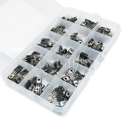 TO-126 Transistor Assortment Kit Pack B772 D882 BD139 BD140 C106 D669 B649 D237 D238 13003 BD136 BD235 BD438 BT134 2P4M 150PCS