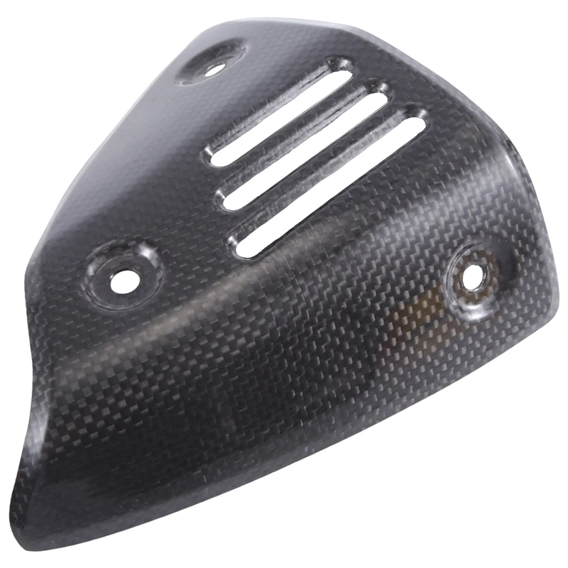 Motorcycle Accessories Exhaust Cover Real Carbon Fiber Exhaust Case Muffler Cover Heat Shield Cover