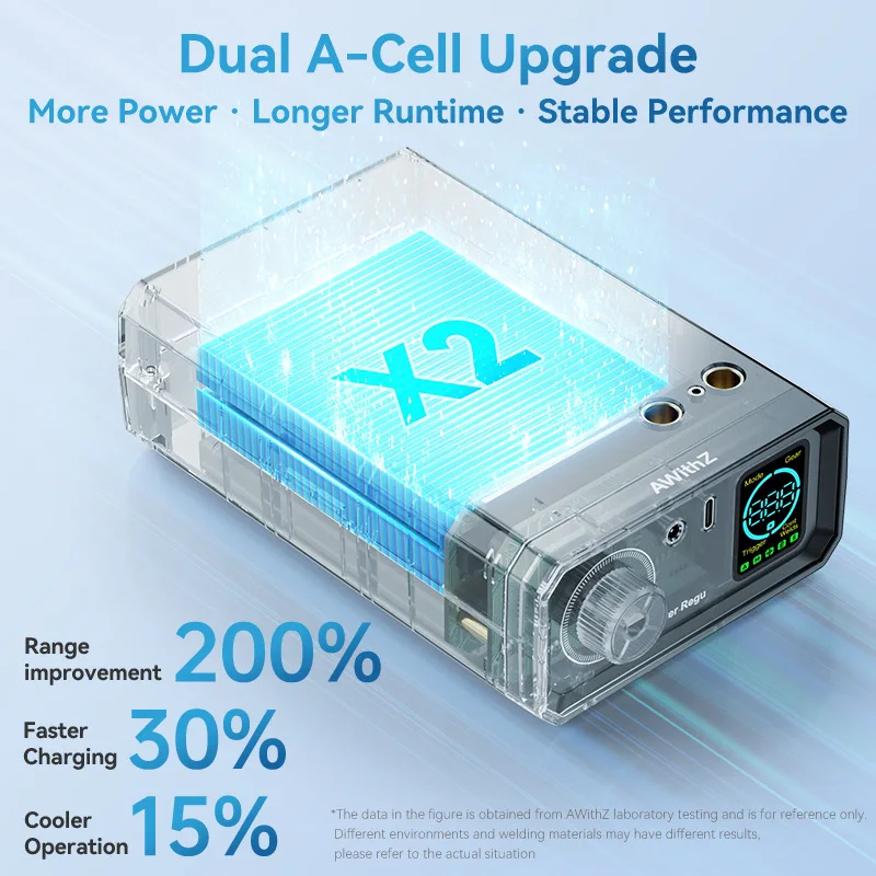 

AWithZ UK1 9000W Mini Spot Welder Kit DIY Automatic 18650 Battery Pack Welding Portable Spot Welding Machine
