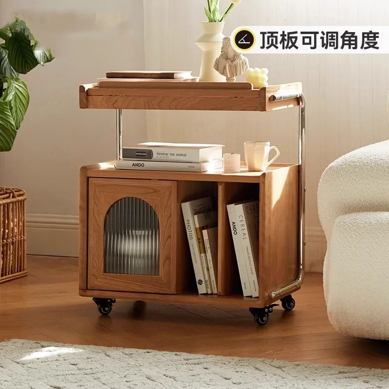 

Customizable Modern Simple Bookshelf Storage Living Room Movable Storage Locker