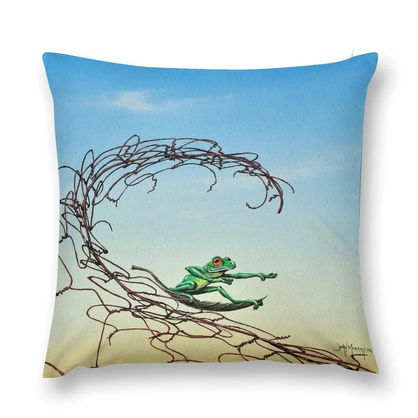 Surfin' the Net Throw Pillow Sofa Cushions Cushion Child Decorative Sofa Cushion pillow