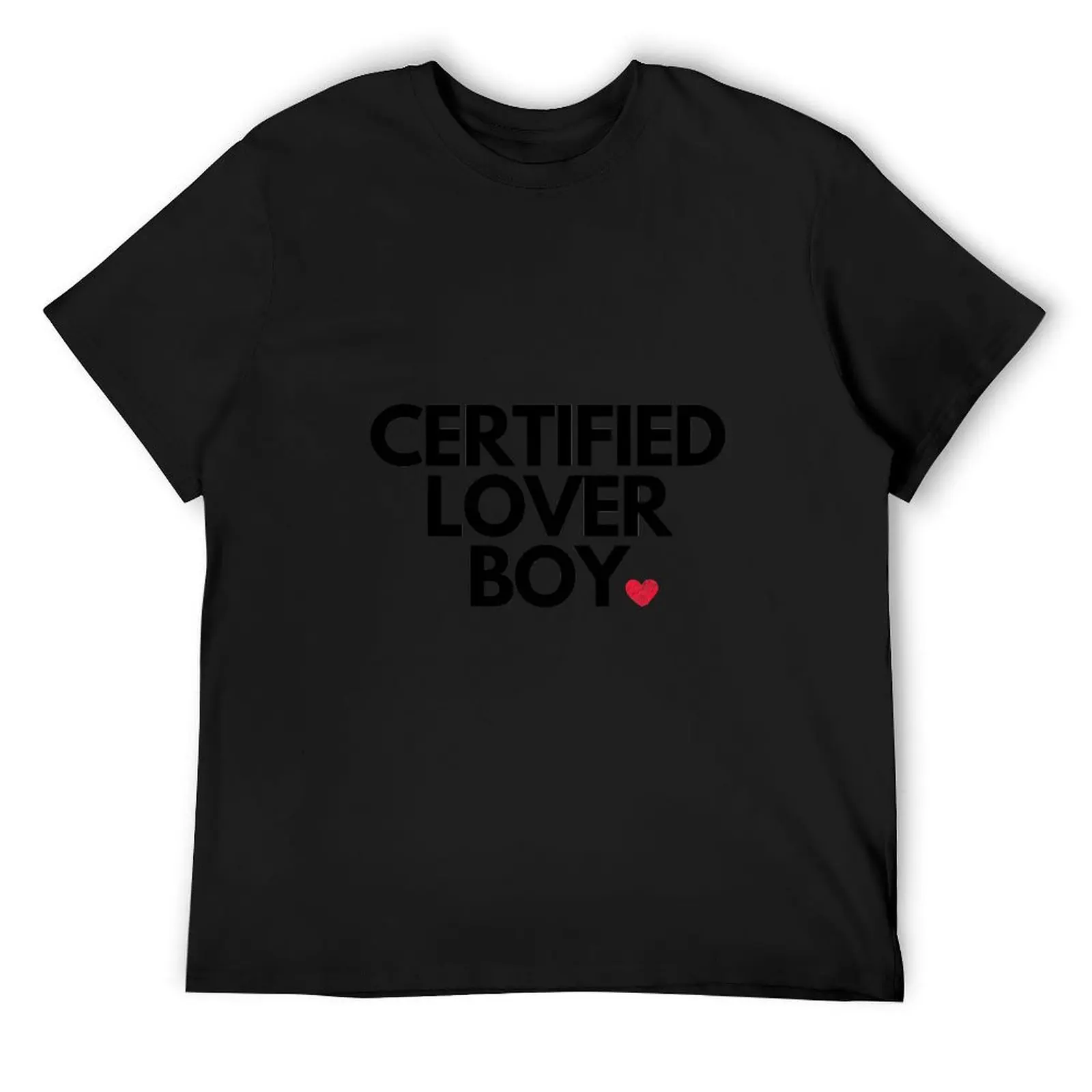 

Certified lover boy T-Shirt Clothing luxury designer baggy shirts designer shirts mens graphic t-shirts pack